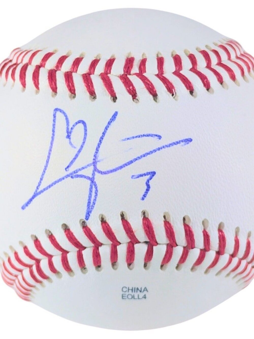 Chris Taylor Autographed Baseball LA Dodgers Signed COA Proof